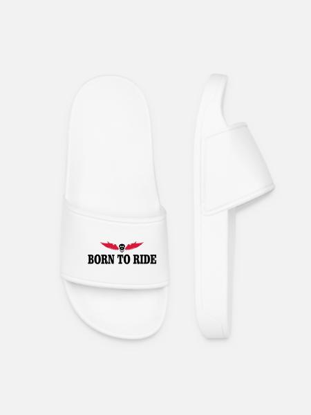 biker - Women’s Pool Sliders - white