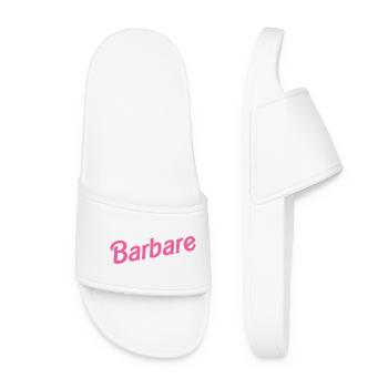 BARBAROUS! - Women’s Pool Sliders - white - Front