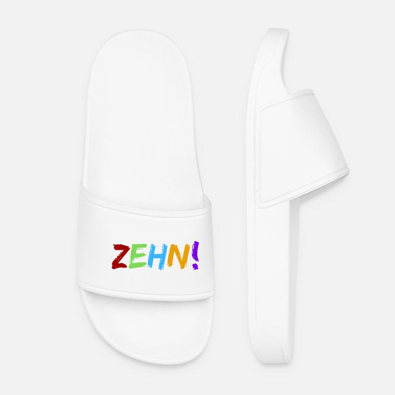 Ten! - Women’s Pool Sliders - white