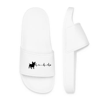 Dog - Women’s Pool Sliders - white - Front