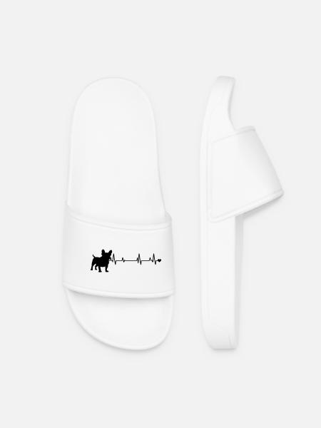 Dog - Women’s Pool Sliders - white