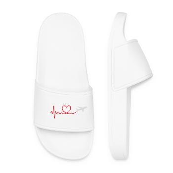 Voyager - Claquettes Femme - blanc - Devant