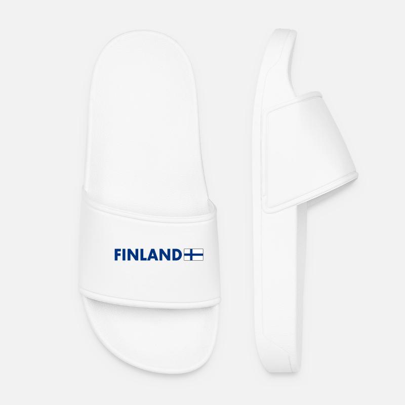 Finnland - Frauen Badelatschen - Weiß