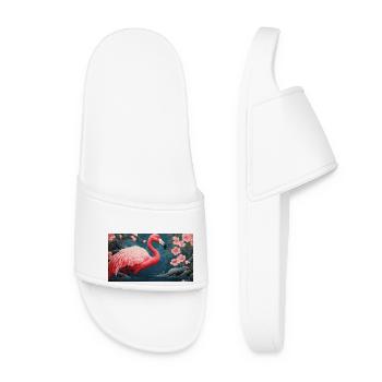 Flamingo (no2) - Japanese - Women’s Pool Sliders - white - Front