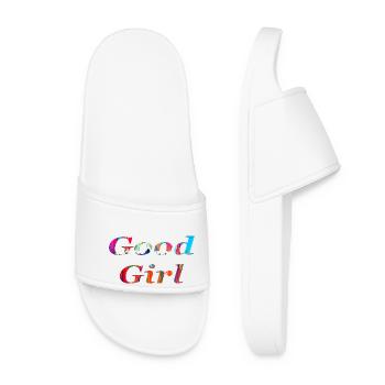 Heaven is for Good Girls 1 - Frauen Badelatschen - Weiß - Vorne