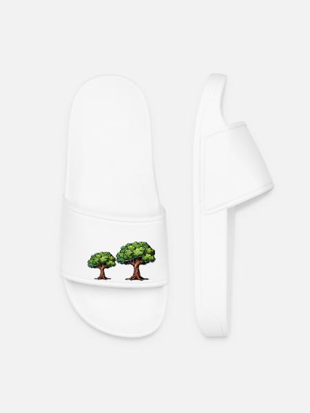 Bäume Baum Natur - Frauen Badelatschen - Weiß