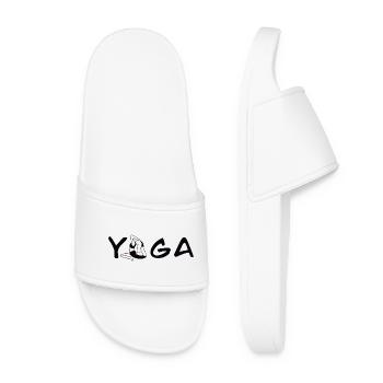Yoga Pose - Claquettes Femme - blanc - Devant