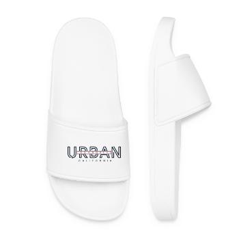 Ville urbaine, Californie - Claquettes Femme - blanc - Devant
