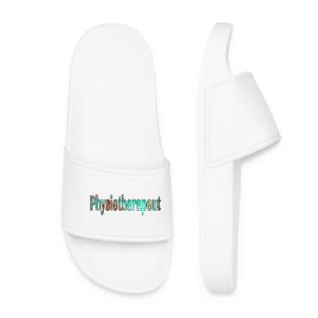 Physiotherapy Physiotherapist - Women’s Pool Sliders - white - Front
