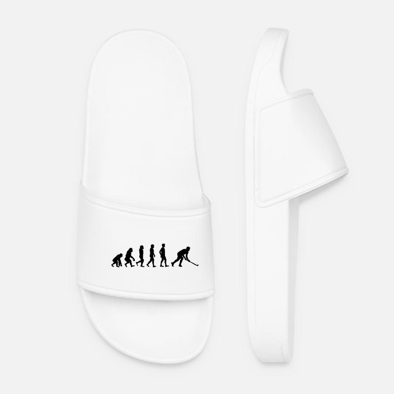 Evolution de floorball - Claquettes Femme - blanc
