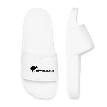 nouvelle-zélande new zealand - Claquettes Femme - blanc - Devant