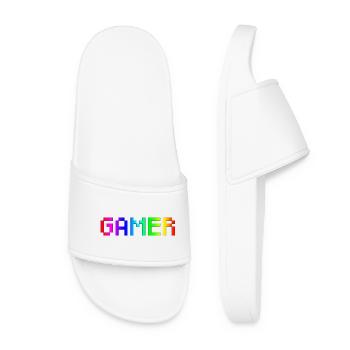 joueur - Claquettes Femme - blanc - Devant