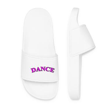Dansons - Violet - Claquettes Femme - blanc - Devant