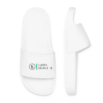 Nombre de planches - Claquettes Femme - blanc - Devant