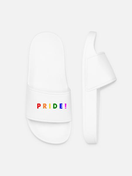Pride - Frauen Badelatschen - Weiß