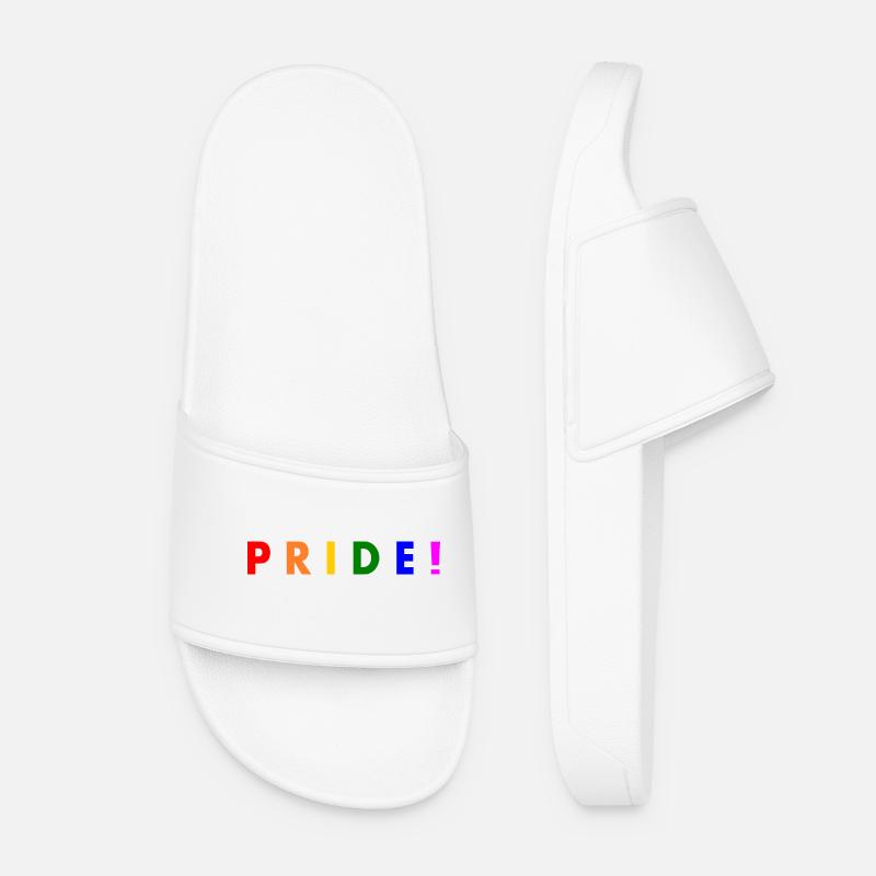 Pride - Frauen Badelatschen - Weiß