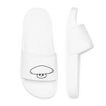 Kawaii 01 Plan de travail 1 - Claquettes Femme - blanc - Devant