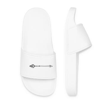arrow - Women’s Pool Sliders - white - Front