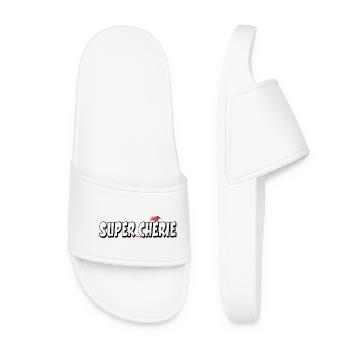 SUPER-DARLING - Women’s Pool Sliders - white - Front