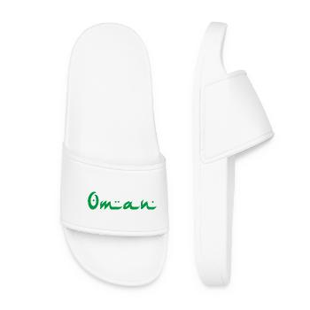 Oman - Women’s Pool Sliders - white - Front