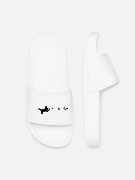 Dog - Women’s Pool Sliders - white