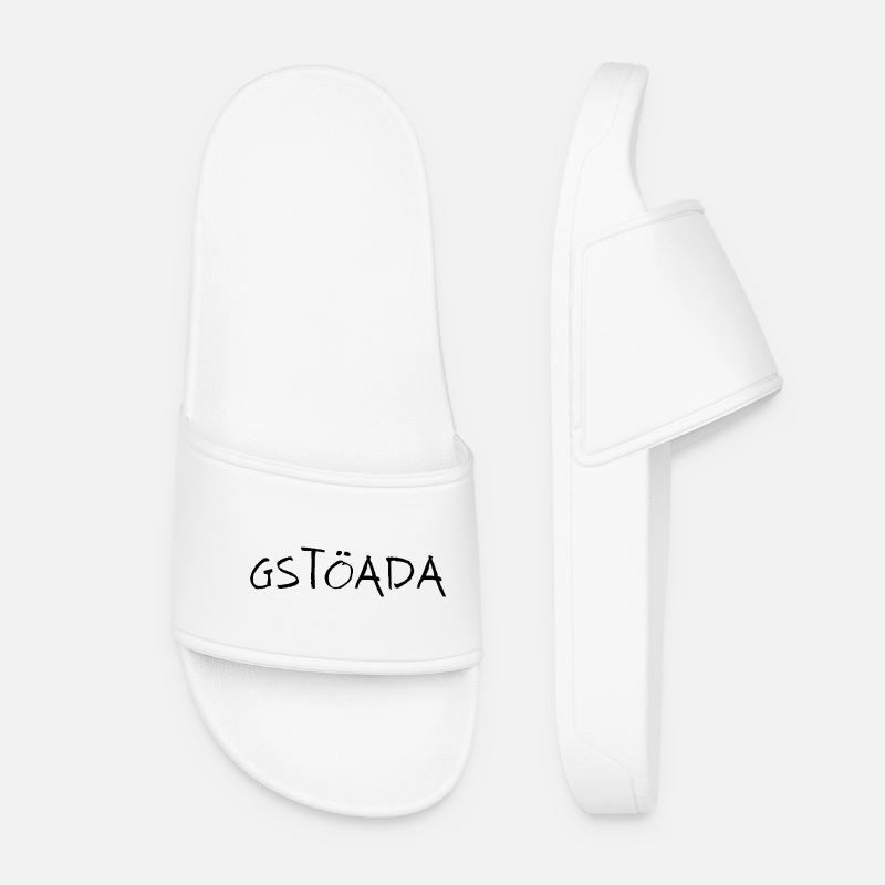 Gstöada - Frauen Badelatschen - Weiß