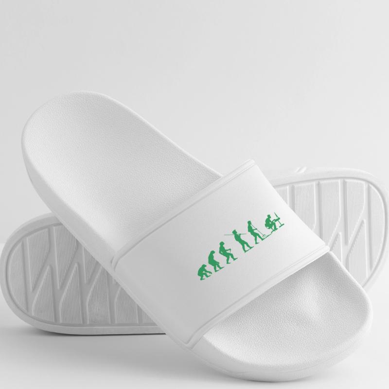 Programmer Evolution Computer Scientist Developer Women’s Pool Sliders
