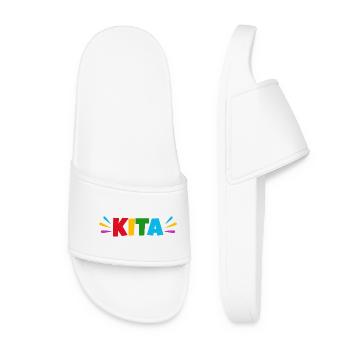 Daycare center - Women’s Pool Sliders - white - Front