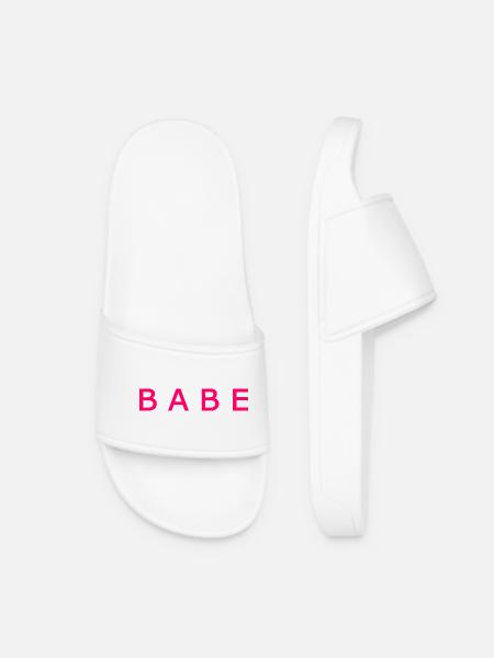 Babe - Claquettes Femme - blanc