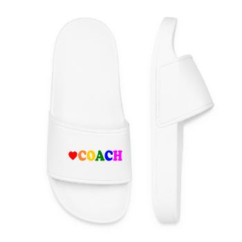 Coach - Claquettes Femme - blanc - Devant