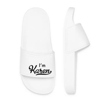 Karen - Claquettes Femme - blanc - Devant