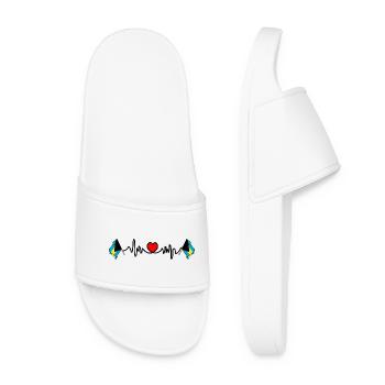 Heart rate cardio for Bahamas - Women’s Pool Sliders - white - Front