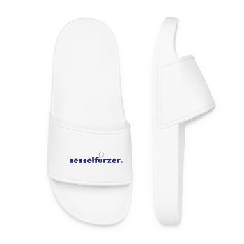 pencil pusher. - Women’s Pool Sliders - white - Front