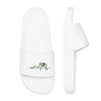 Nature - Heartbeat - Claquettes Femme - blanc - Devant