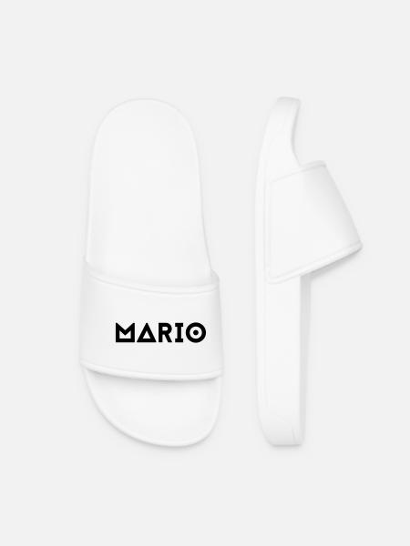 First name Mario - Women’s Pool Sliders - white