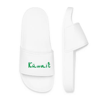Kuwait - Women’s Pool Sliders - white - Front