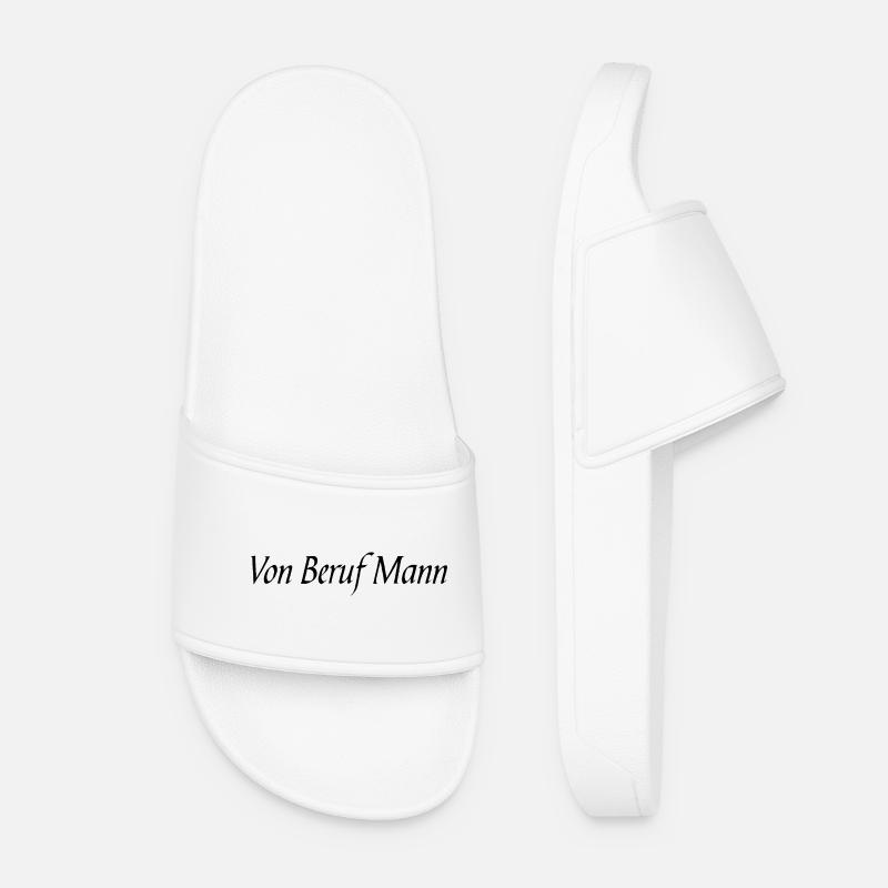 Occupation: Man - Women’s Pool Sliders - white