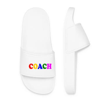 Coach - Women’s Pool Sliders - white - Front