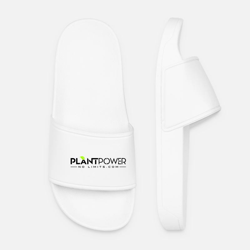 Plant Power - No Limits - Women’s Pool Sliders - white