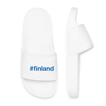 FINLAND Hashtag - Women’s Pool Sliders - white - Front