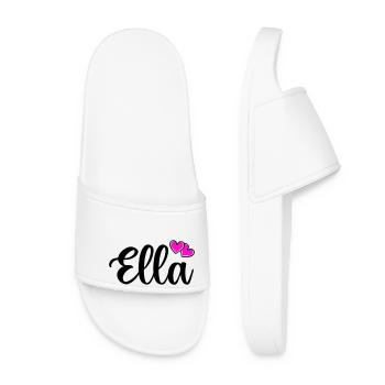 Nom d’Ella - Claquettes Femme - blanc - Devant