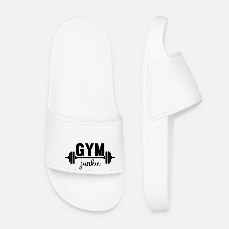 Gym junkie - Frauen Badelatschen - Weiß