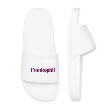Frankophile France - Claquettes Femme - blanc - Devant