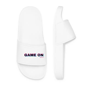 game on - Women’s Pool Sliders - white - Front