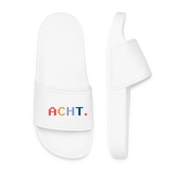 8e cadeau d’anniversaire Huit - Claquettes Femme - blanc - Devant