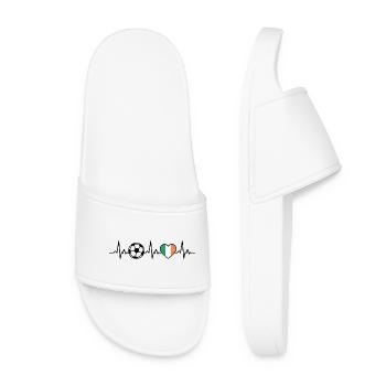 Ireland Football Heartbeat Ireland - Women’s Pool Sliders - white - Front
