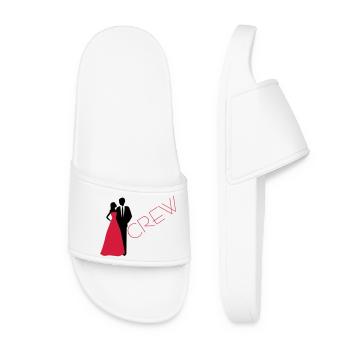 Département mariage marié mariée - Claquettes Femme - blanc - Devant