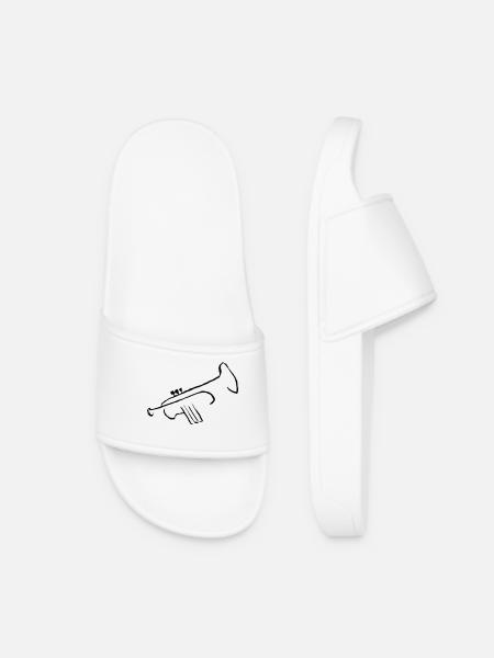 Trumpet - Women’s Pool Sliders - white