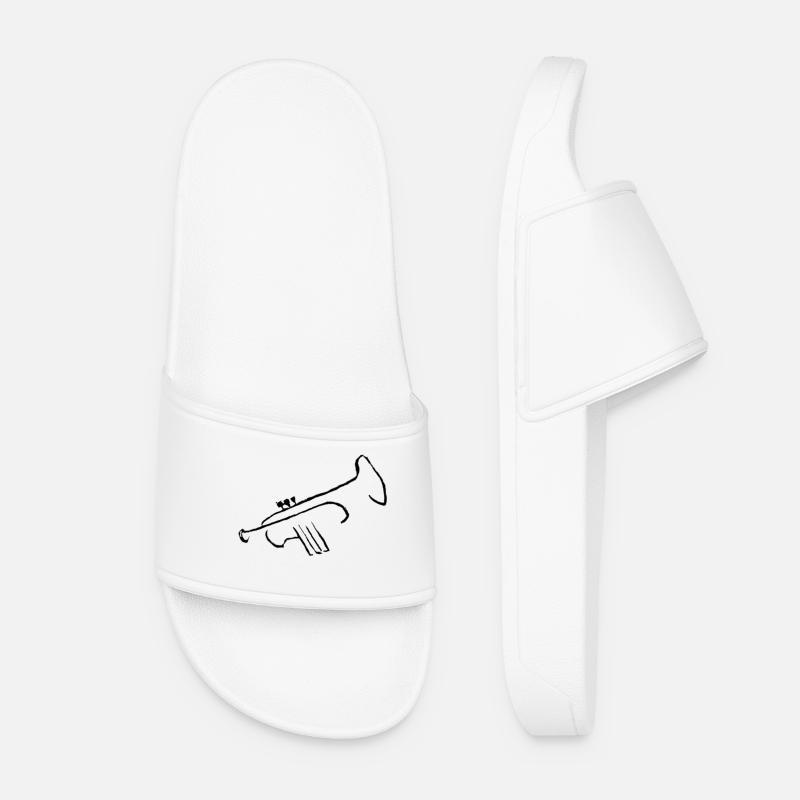 Trumpet - Women’s Pool Sliders - white