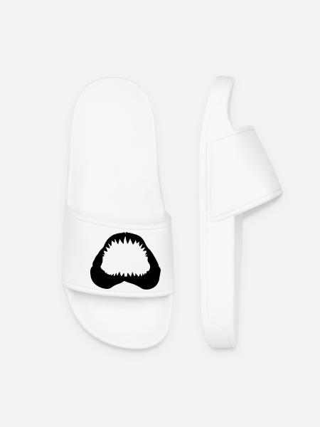 Shark Jawbone - Women’s Pool Sliders - white
